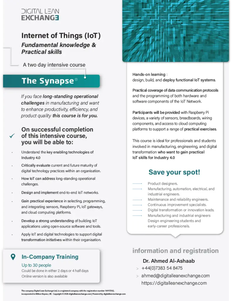 flyer iot in company